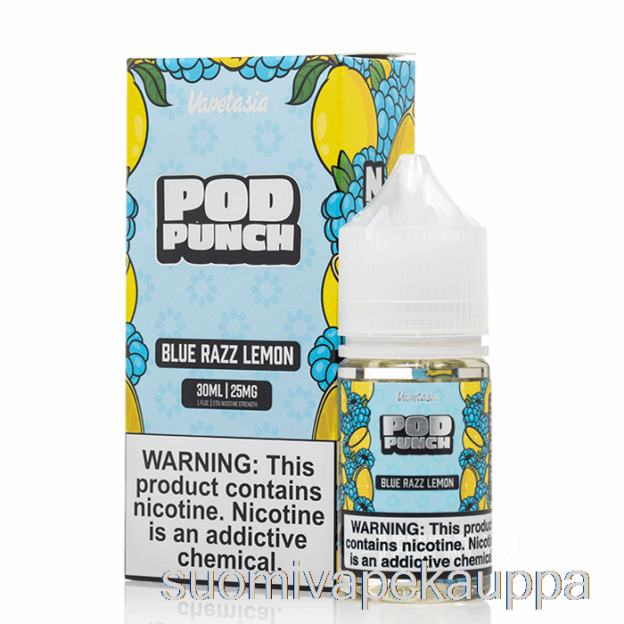 Vape Kauppa Blue Razz Sitruuna - Vapetasia Pod Punssisuolat - 30ml 25mg